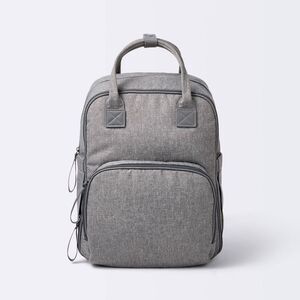 Cloud Island - Cargo Diaper Backpack - Gray - Cloud Island Gray